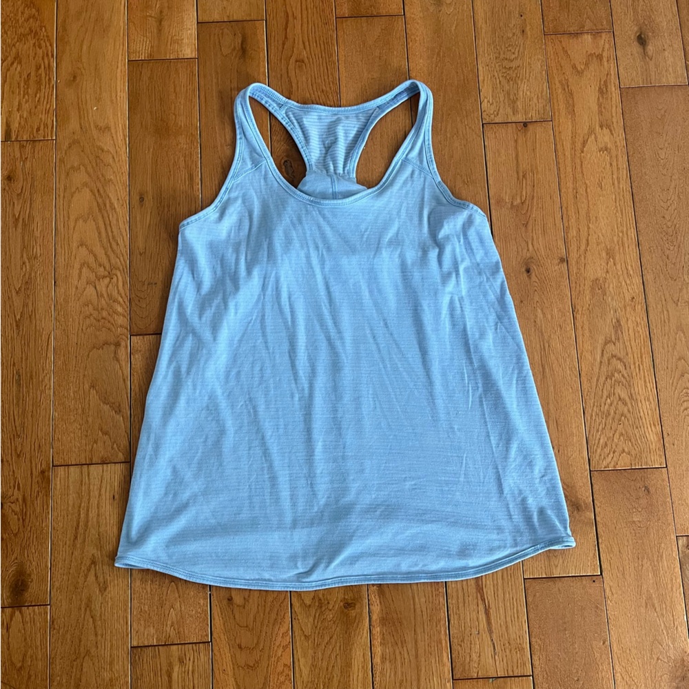 Lululemon Blue Racerback Tank